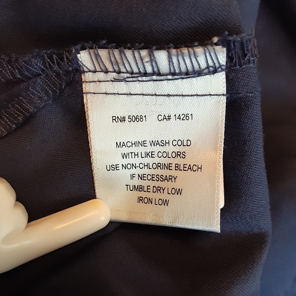 GREY'S ANATOMY #41460 VNECK SCRUB TOP in INDIGO/NAVY BLUE WOMENS SIZE 5XL. - Picture 7 of 8